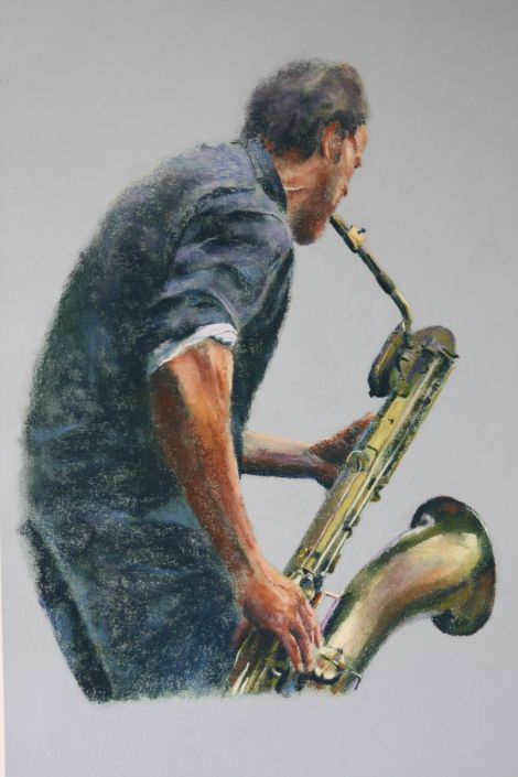 Le saxophoniste alto