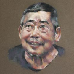 Dessin pastels Palani (Laos)